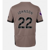 Fotbalové Dres Tottenham Hotspur Brennan Johnson #22 Alternativní 2023-24 Krátký Rukáv